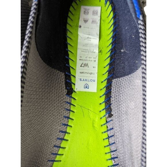 Rothy's The Point flats size 7 Cloud Gray Birdseye knit slip on shoes - Picture 9 of 9